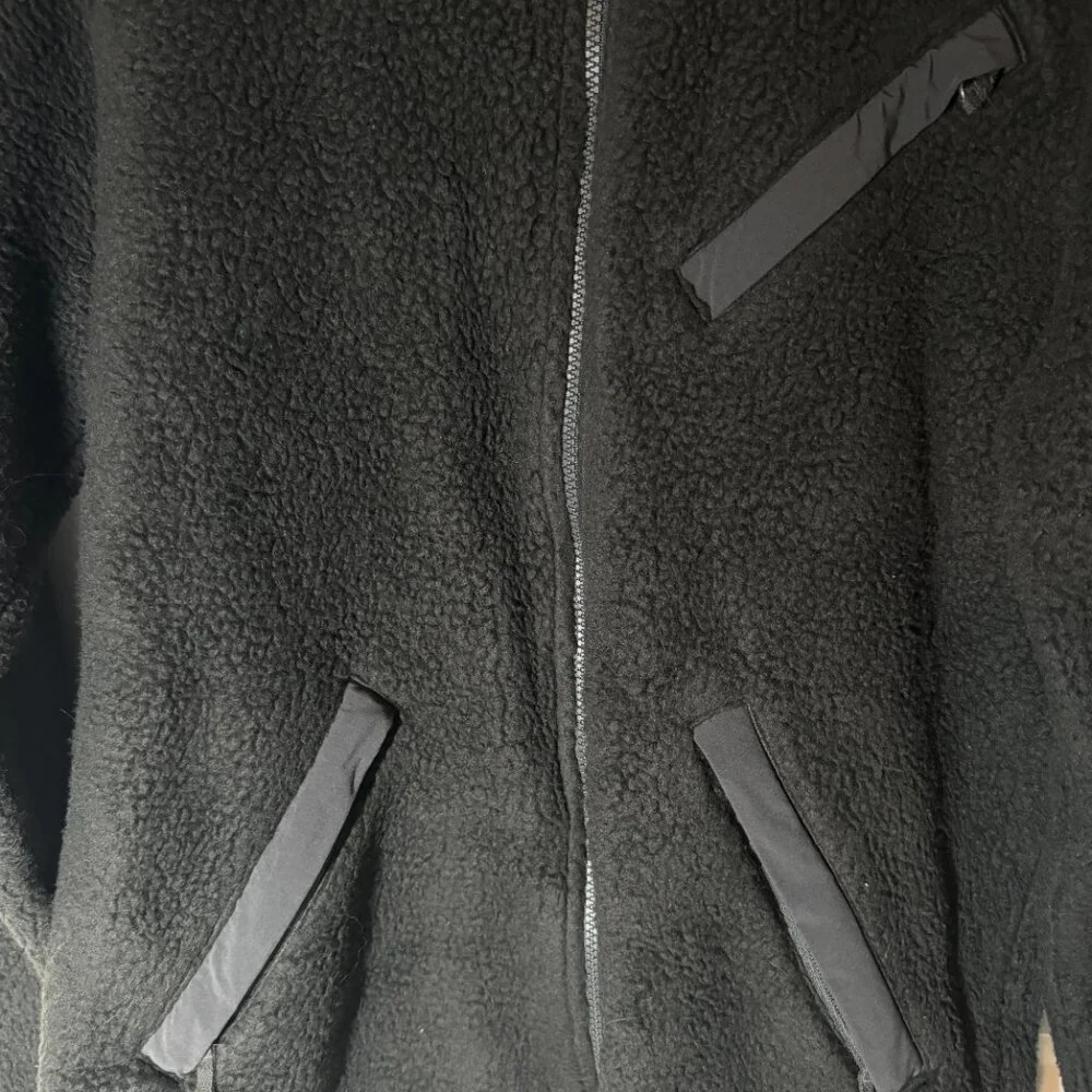 The North Face Cragmont Full Zip Fleece‎ Black Jacket Size L